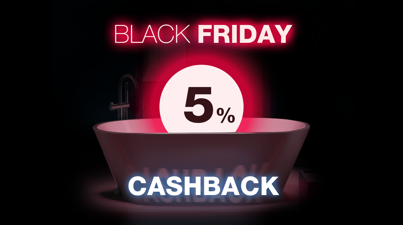 Black Cashback - 5% on everything