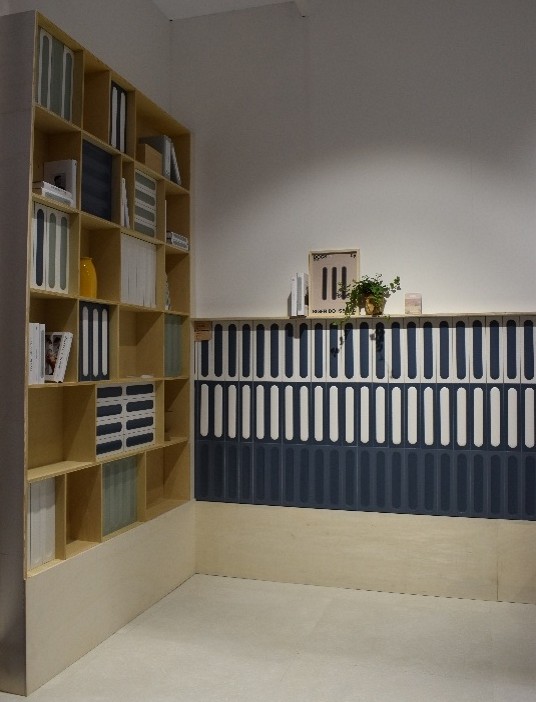 Harmony DOCS collection at Cersaie 2025 booth