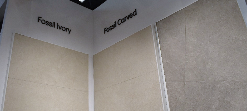 Рельефная поверхность плитки Fossil