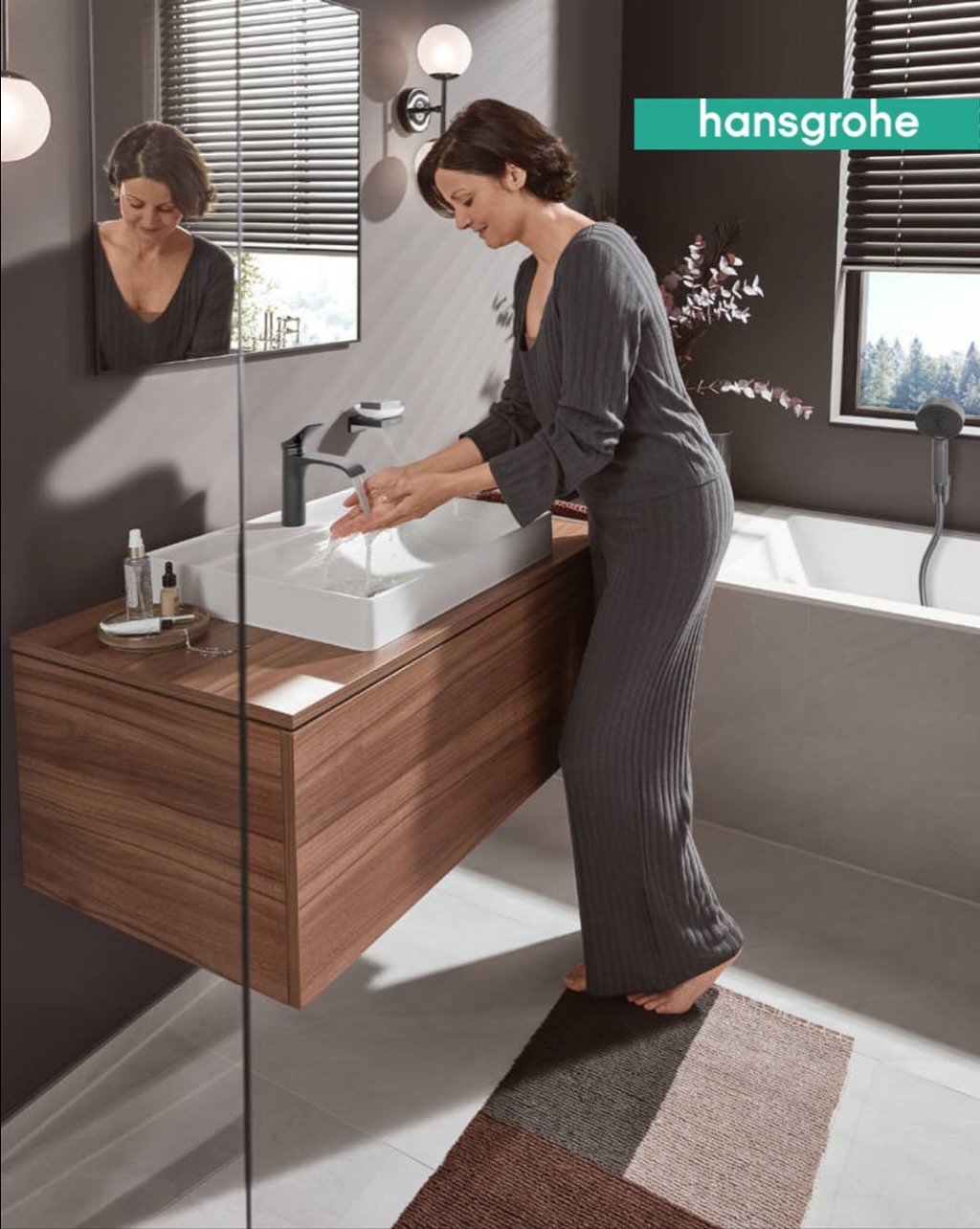 Змішувач hansgrohe Vivenis з ефектом водоспаду
