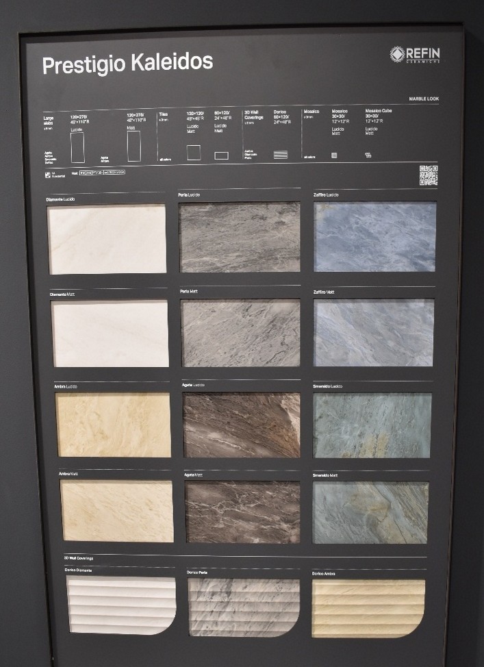 Мраморная коллекция Refin Prestigio Kaleidos