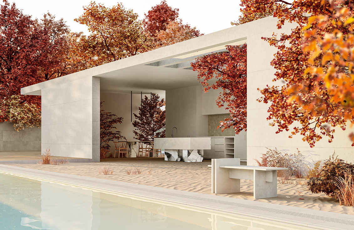 Інтер'єр з плиткою Del Conca