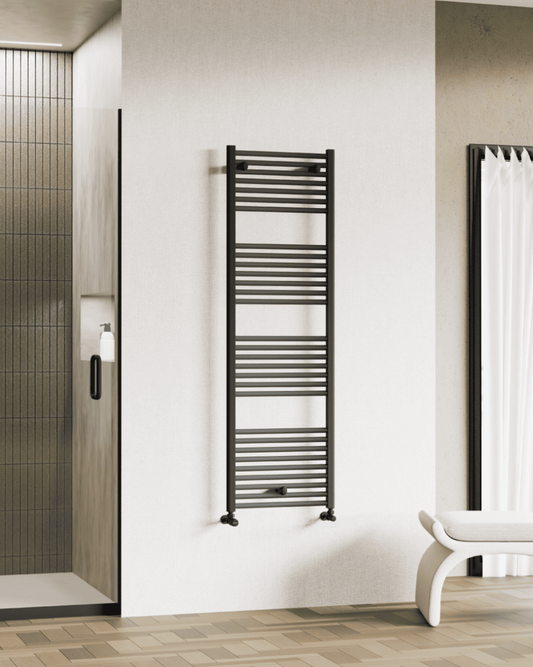 Дизайнерський радіатор Cordivari Ardesia в інтер'єрі