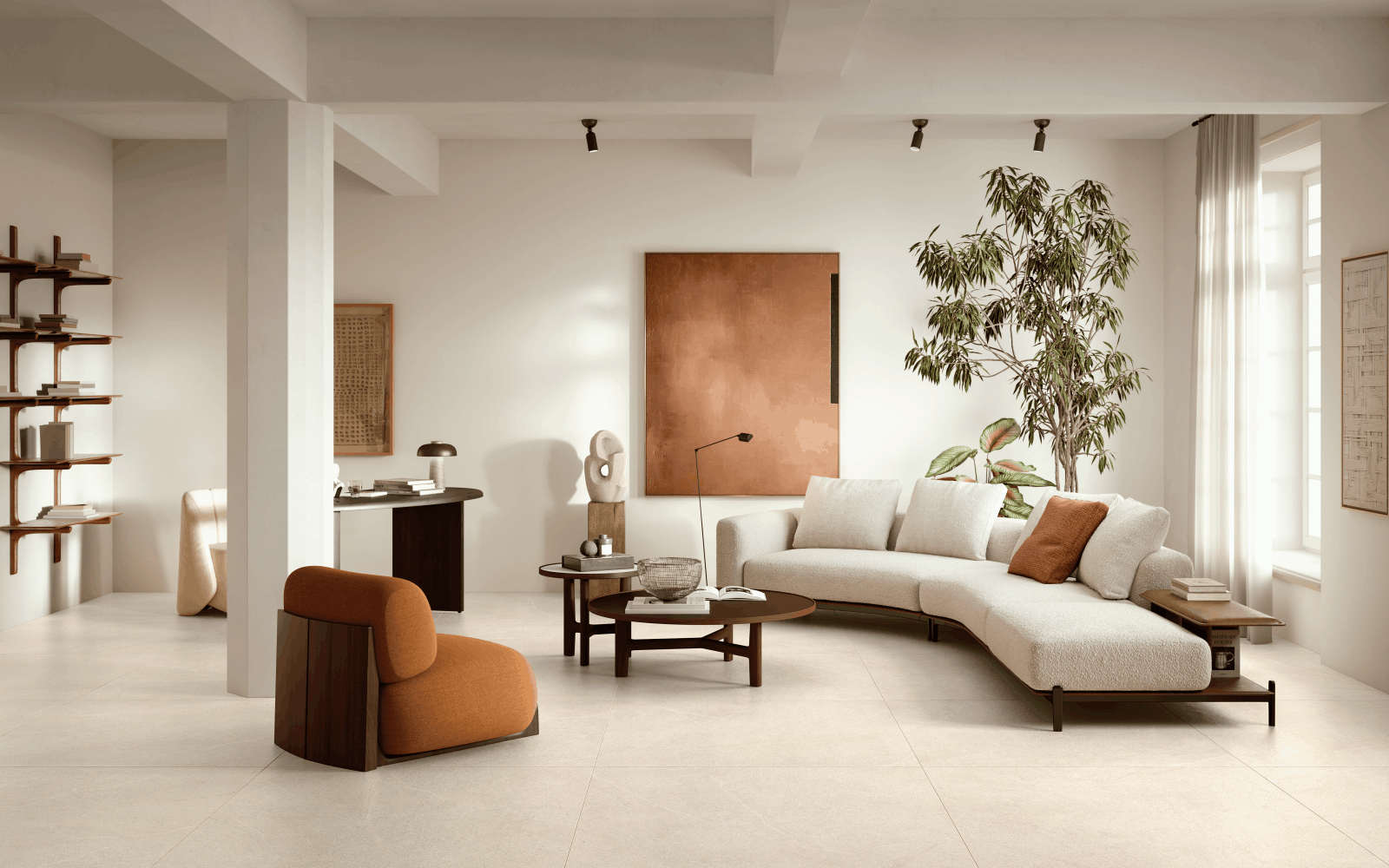 Интерьер ванной комнаты Del Conca