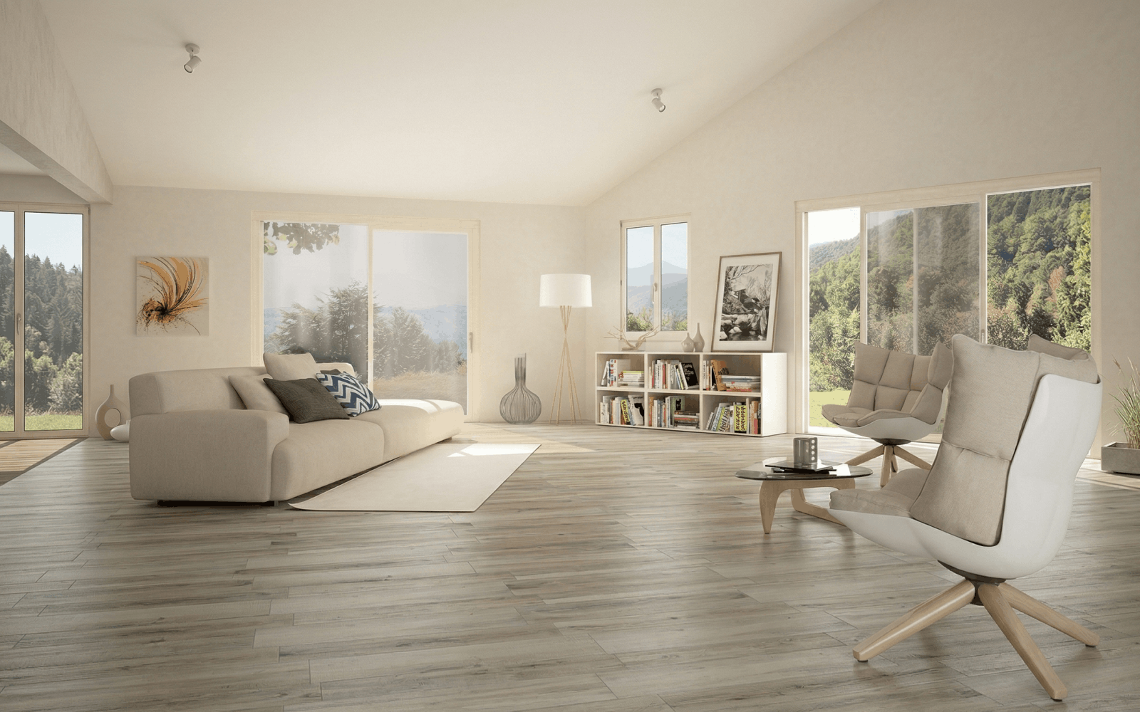 Керамограніт Cerdisa Ricchetti під світле дерево