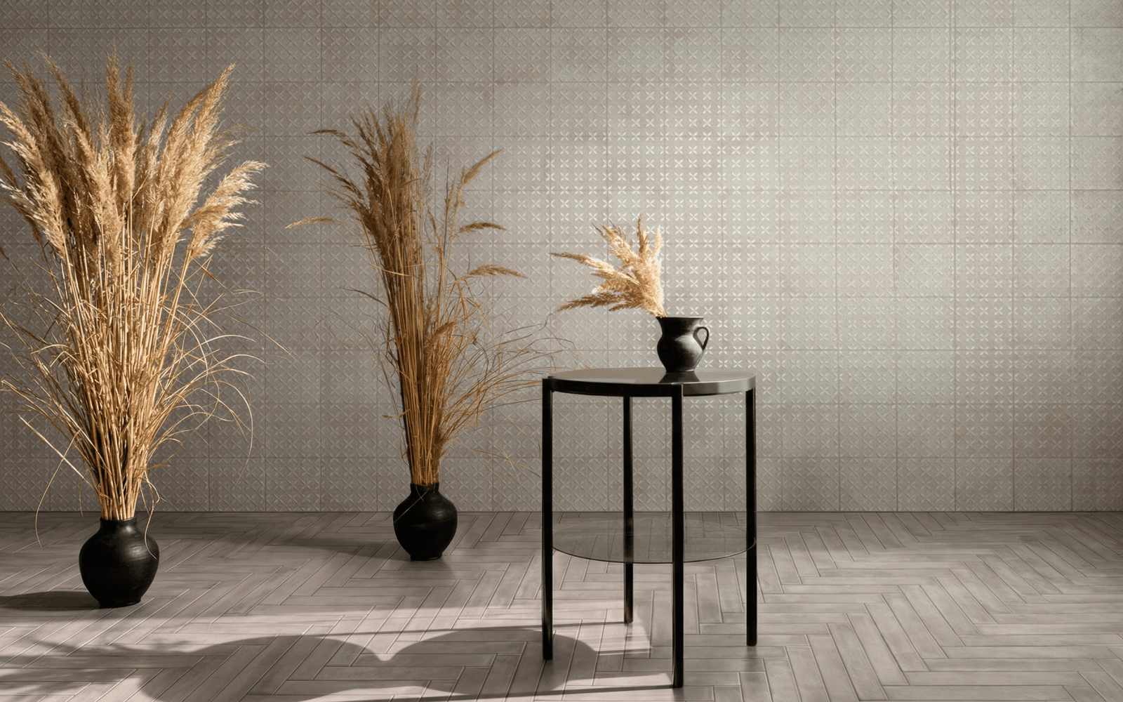 Керамогранит Ragno под белый мрамор в гостиной