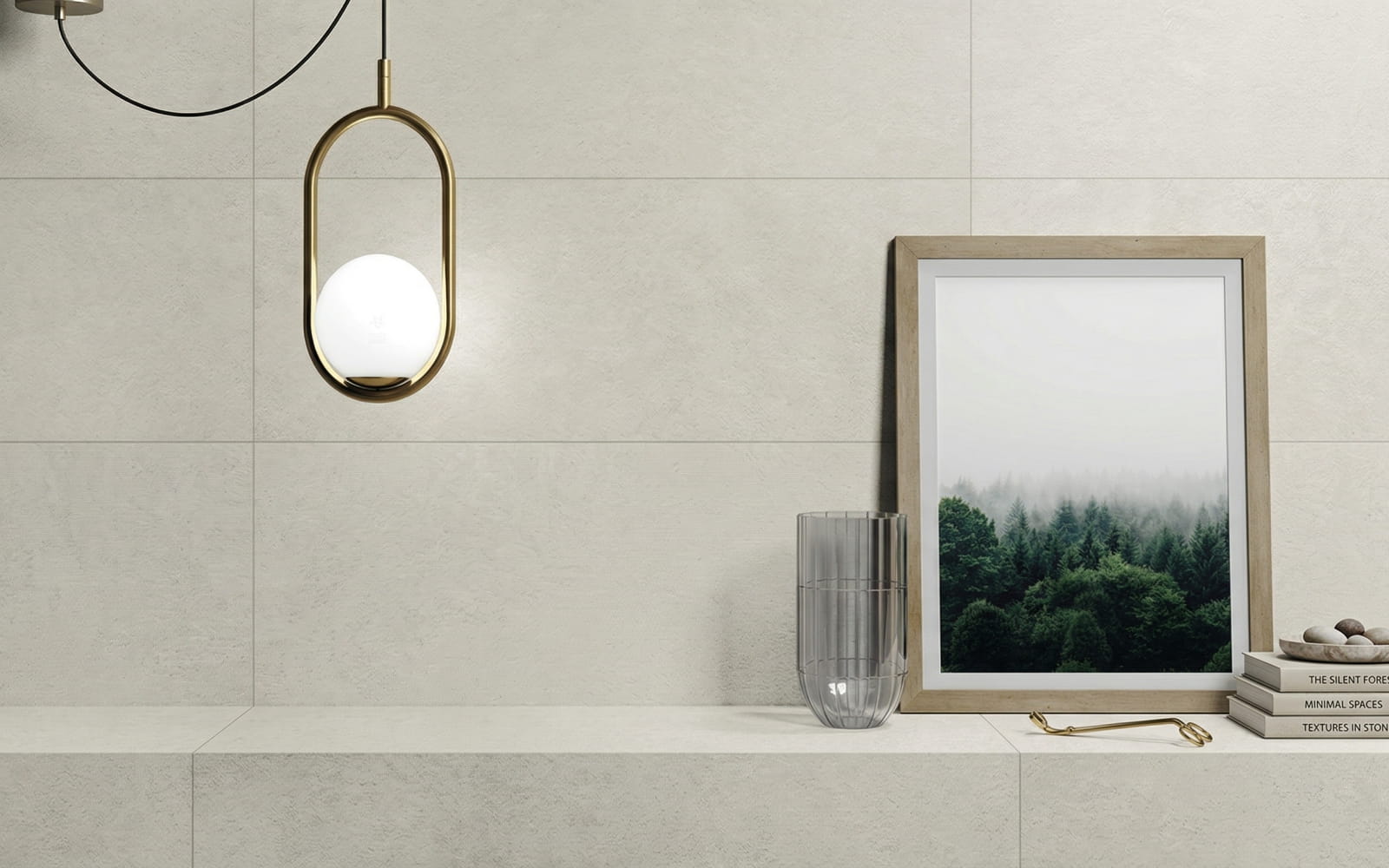 Підлога спальні з темним мармуровим ефектом Peronda