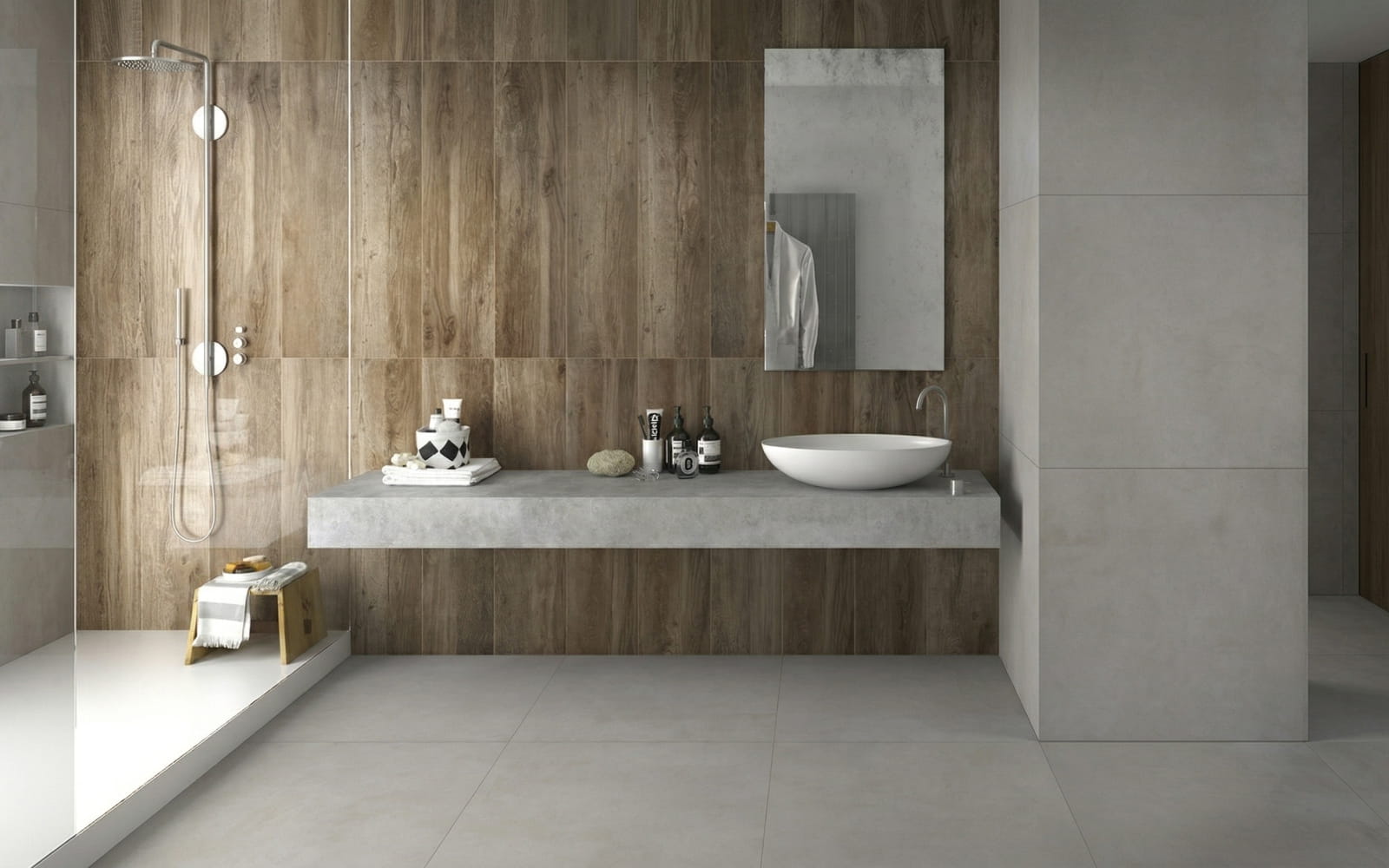 Глянцева підлога Saime з темного мармуру в лаунж-зоні