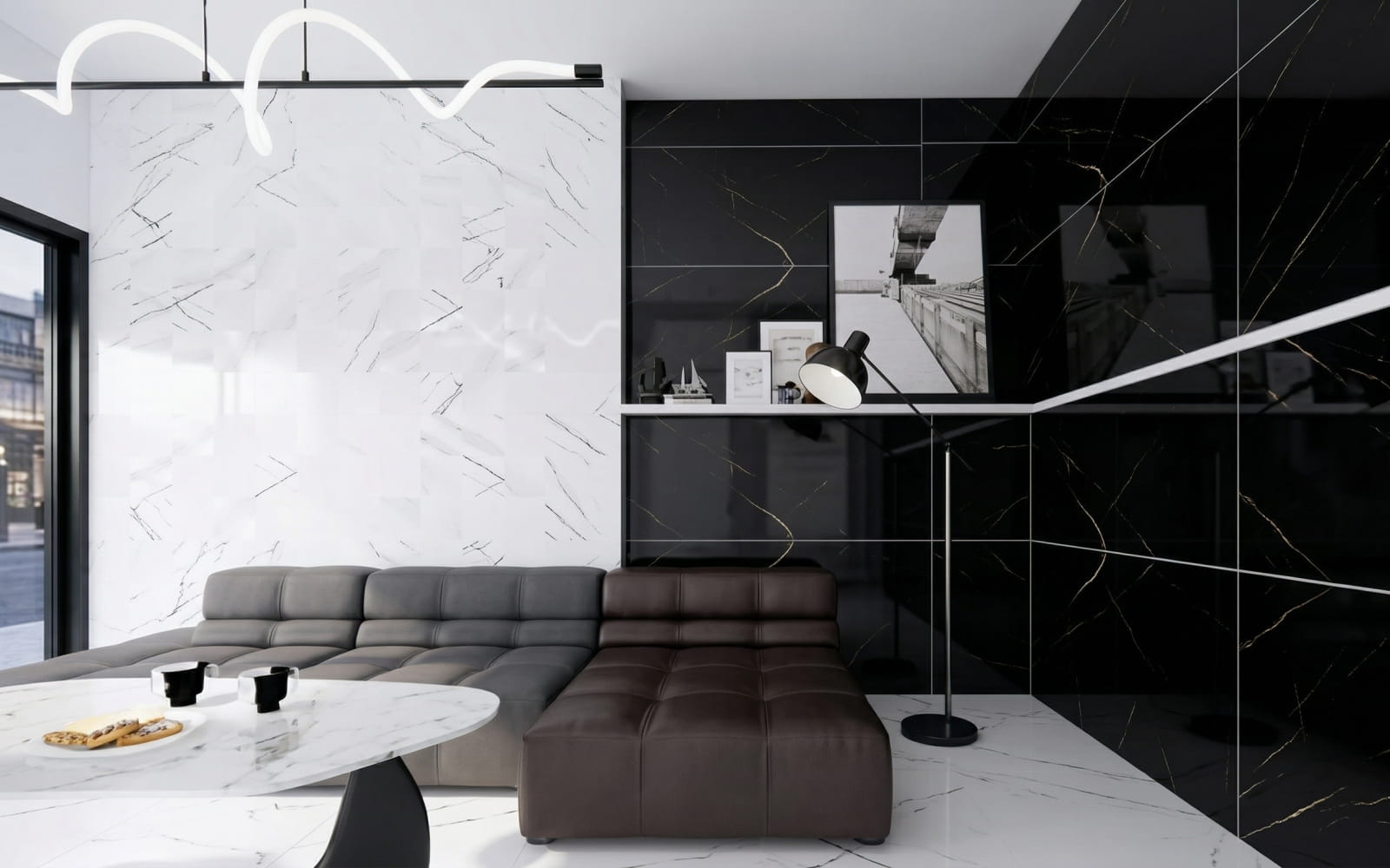 Seramiksan textured stone effect detail