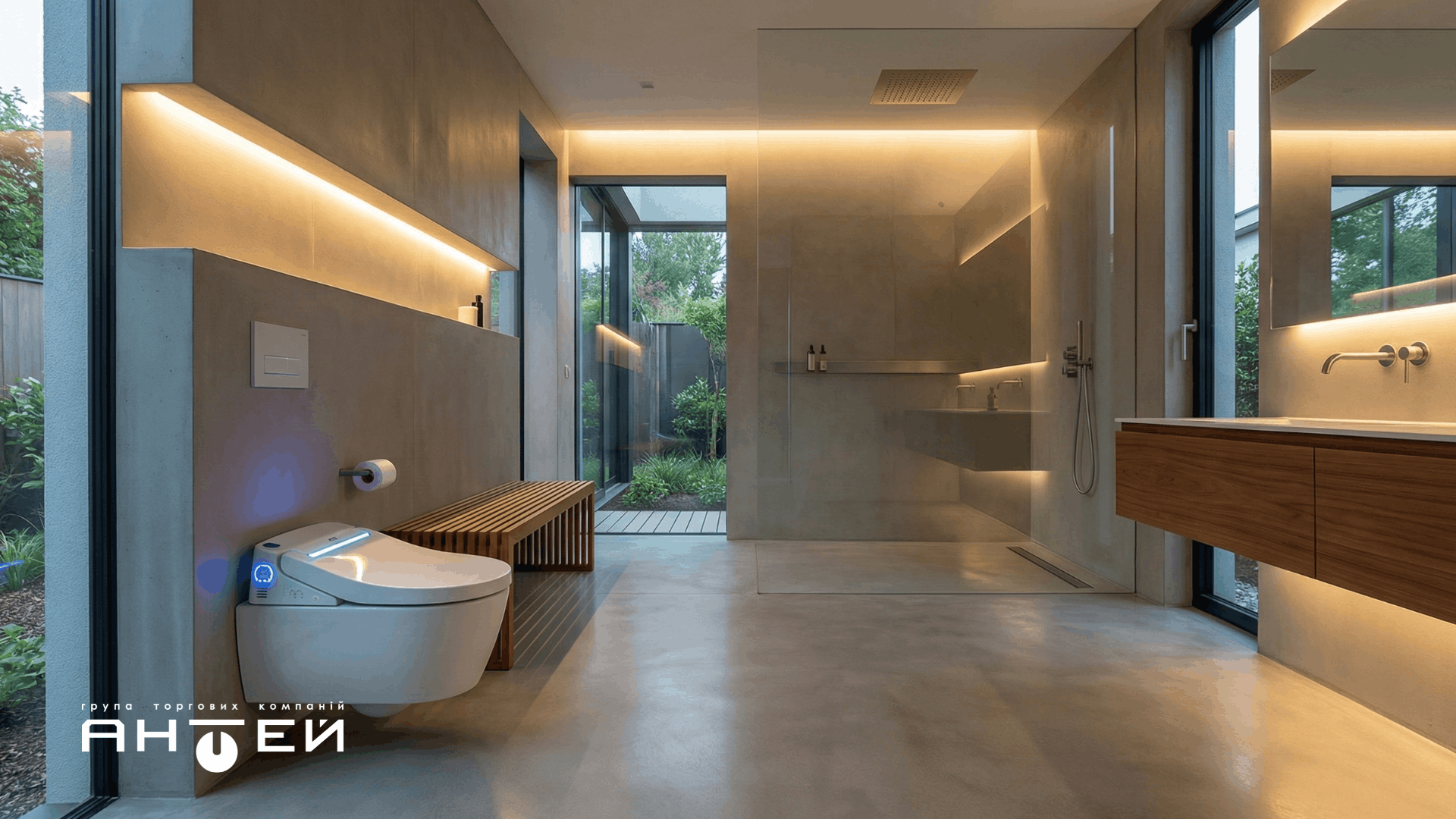 Умный унитаз-биде Volle и термостат Imprese