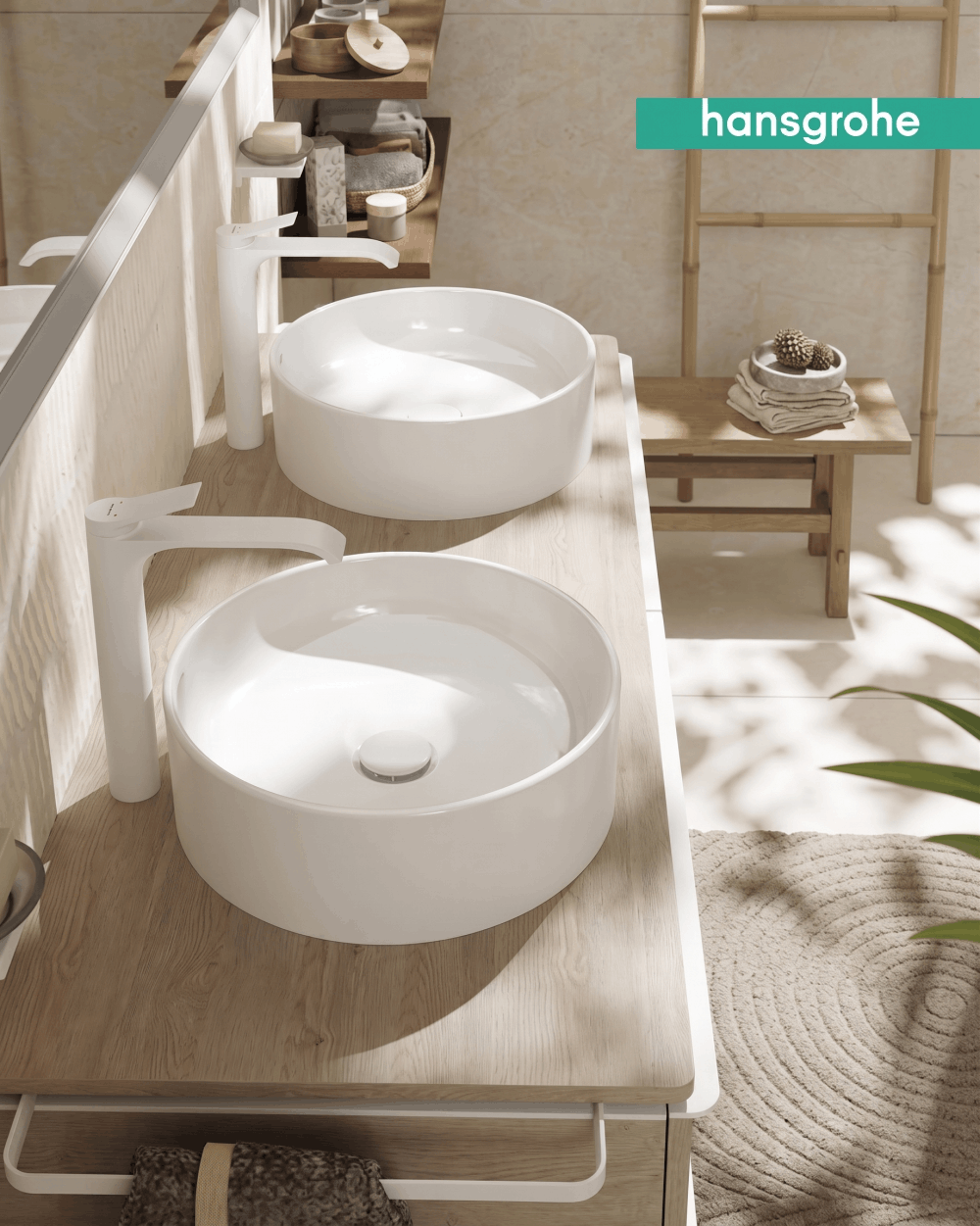 Комплексные решения от hansgrohe: Обзор новых коллекций мебели и керамики Xevolos E, Xelu Q и Xuniva