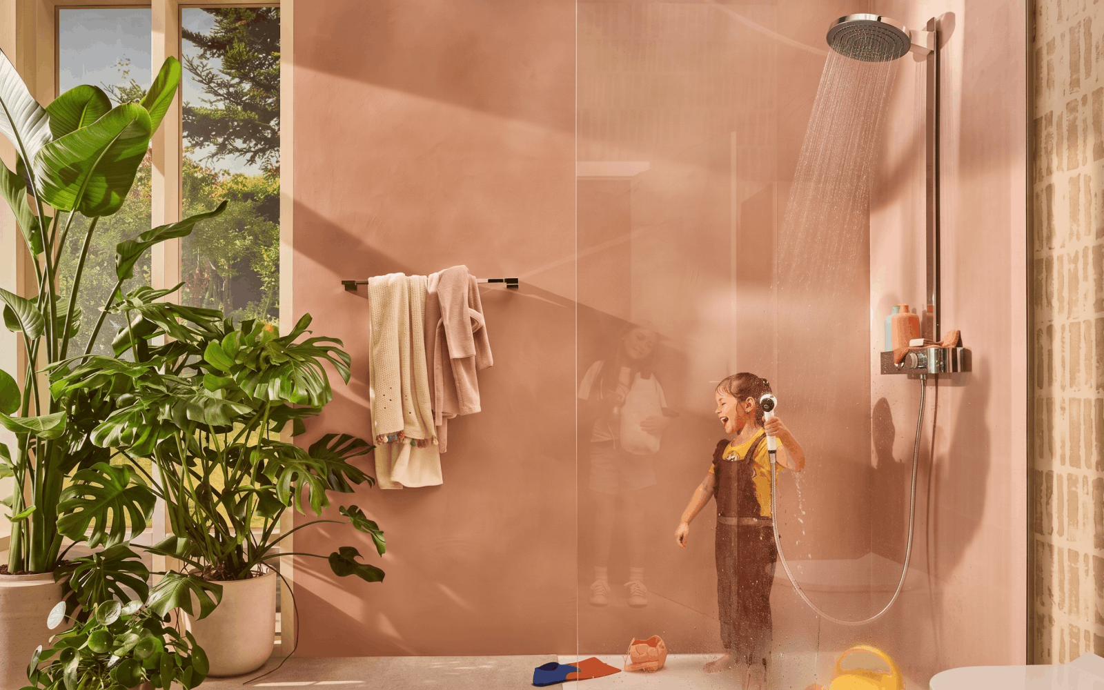 Безпечний термостатичний душ Hansgrohe з технологією CoolContact